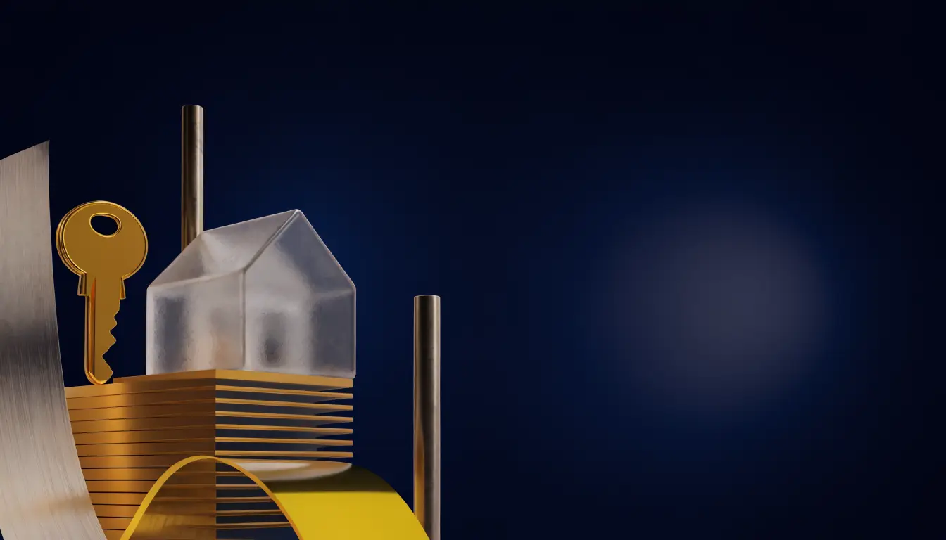 Clés et documents de propriété, illustration de l'investissement immobilier locatif